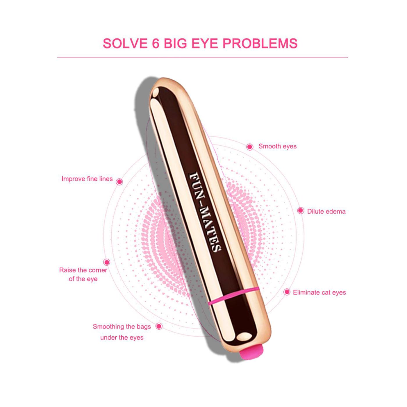 Massage mắt mini cầm tay 808 Giảm Quầng Thâm (Tặng Kèm 1 SP Xịn) - Electric Mini Vibrations Pouch Eye Massage Pen