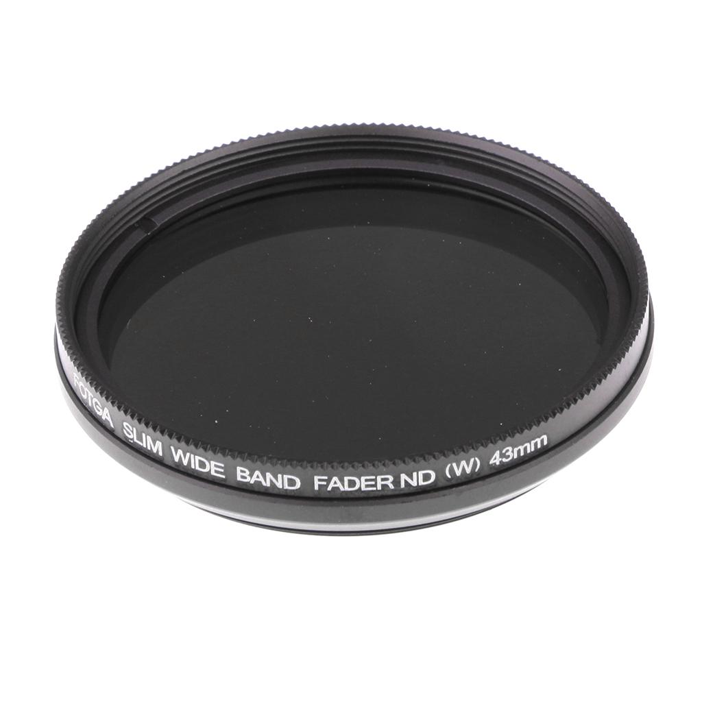 FOTGA Circular Adjustable Fader Variable Glass ND Filter ND2-400 Lens Filter for Camera
