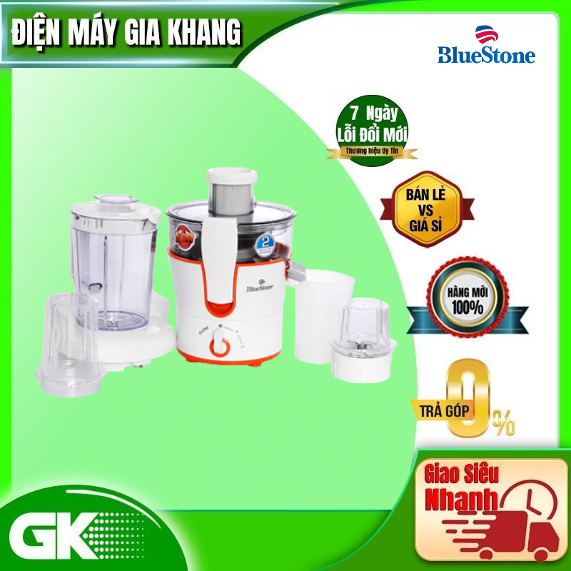 Máy Xay Ép Trái Cây Bluestone BLB-5343, 4 Cối Đa Năng, Hàng Chính Hãng