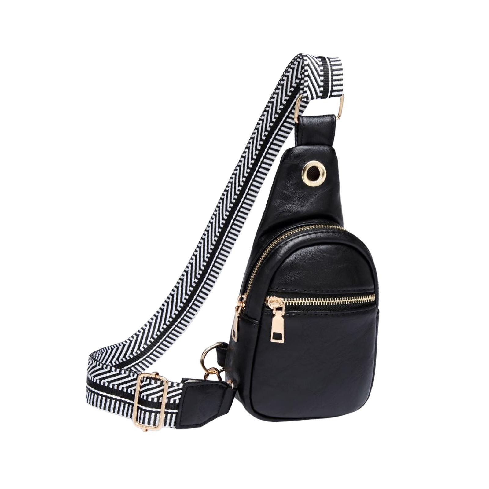 Bag Women Crossbody Backpack Chest Bag Adjustable Shoulder Strap Versatile Fashion Pouch Crossbody Phone Purse for Hiking Outdoor
