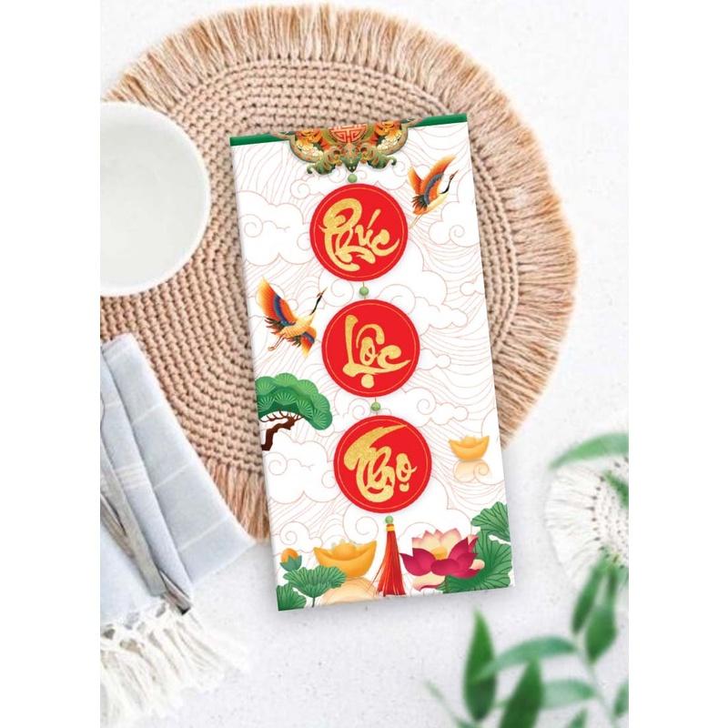 Combo 50 bao lì xì,lì xì hottrend 2022 theo yêu cầu siêu đẹp giấy C150 cao cấp