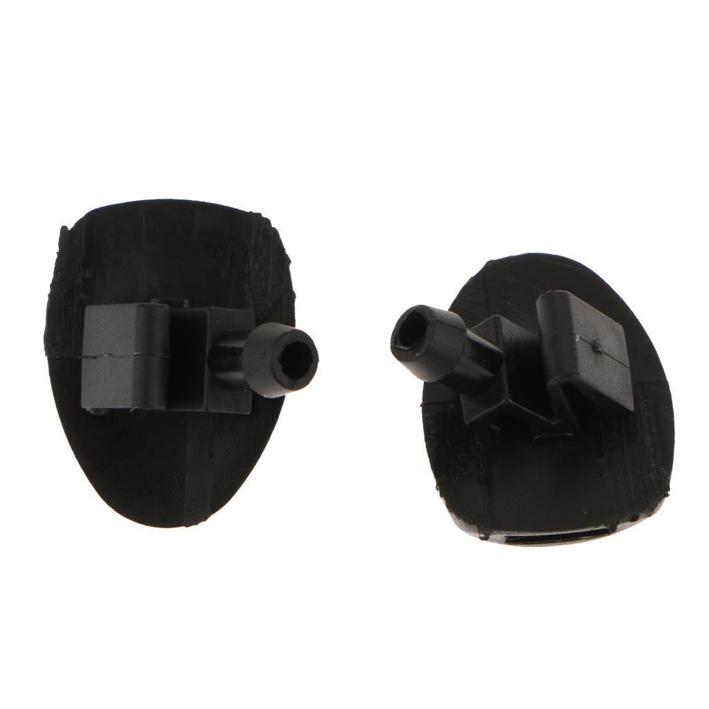 2pcs Windscreen Windsheild Wiper Washer Spray Nozzles for 206 407