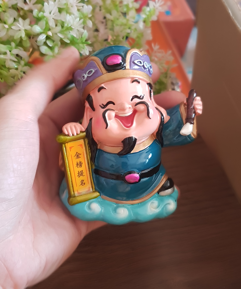 Tượng chibi Văn Xương Đế Quân 9cm