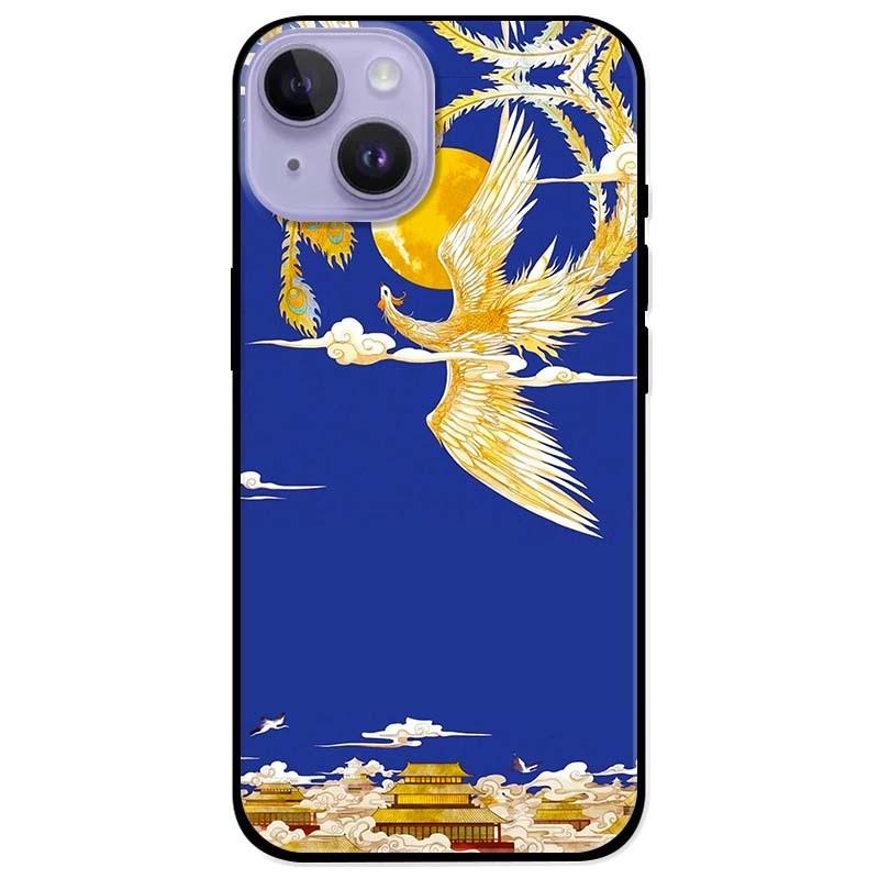 Ốp lưng dành cho Iphone 14 - Iphone 14 Plus - Iphone 14 Pro - Iphone 14 Pro Max - Phượng Hoàng