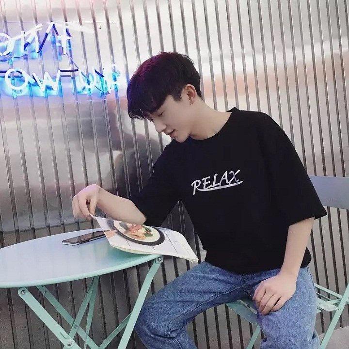 Áo Thun nam in chữ Relax, Áo Thun Unisex Tay Lỡ Cao Cấp,chất cotton 4 chiều co giãn thấm hút tốt,phong cách năng động,ÁO THUN NAM NỮ IN HÌNH CHỮ CÁ TÍNH COTTON CO GIÃN 4 CHIỀU