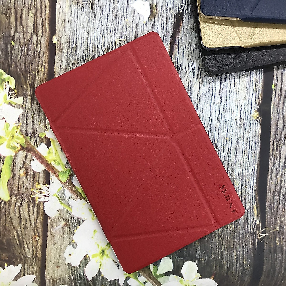 Bao da cho Samsung Galaxy Tab S9 hiệu Onjess lưng silicon gấp tam giác tắt mở màn tự động cao cấp - Hàng chính hãng