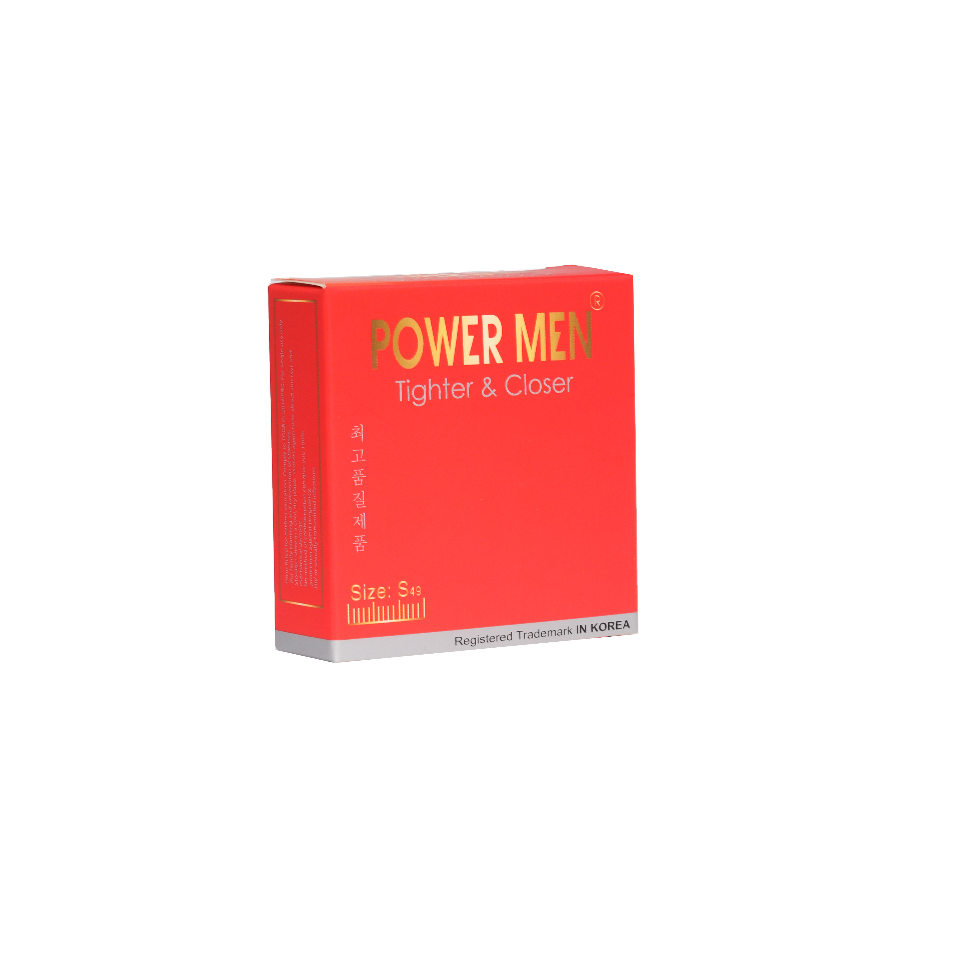 Bao cao su Powermen size nhỏ ôm sát - Bộ 144 BCS Powermen cho gia đình mỏng trơn - Chính Hãng 100%