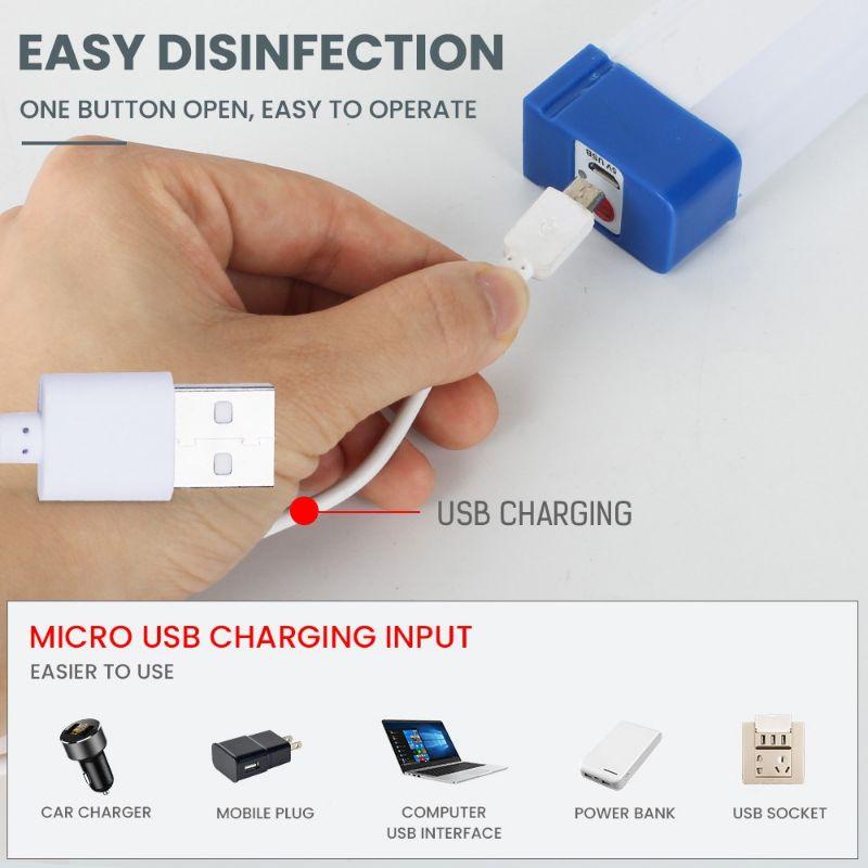LED DC5V LED USB Đèn khẩn cấp có thể sạc lại 5W 10W 20W Đèn LED