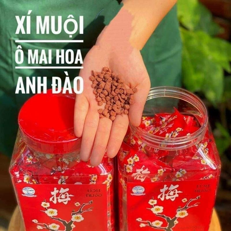 Xí muội ômai hoa anh đào thái lan hộp to 100 gói