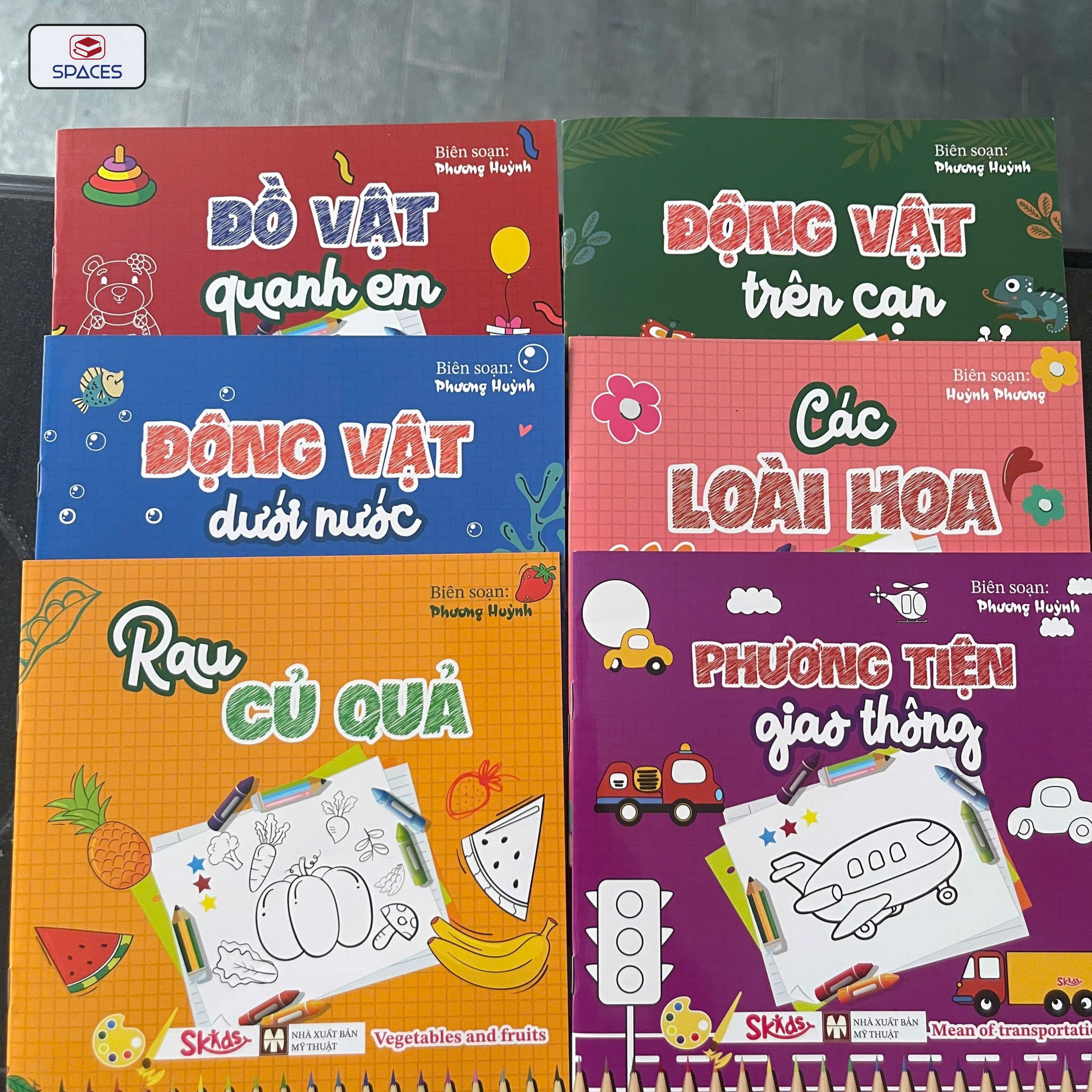 Sách - Tô Màu Thông Minh - RAU CỦ QUẢ - SKIDS