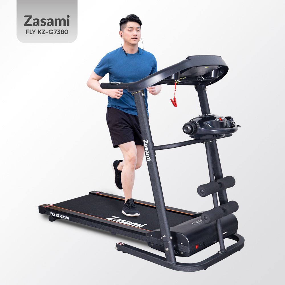 MÁY CHẠY BỘ ZASAMI FLY KZ-G7380 - Tặng xoay eo + túi trống thể thao