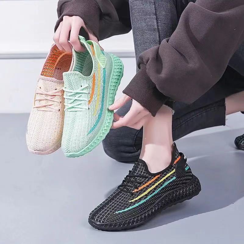 Giày sneaker thể thao nữ buộc dây siêu nhẹ V280