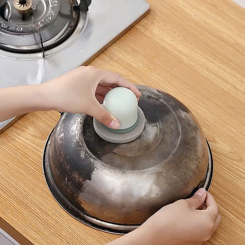 Set 2 Miếng Bọt Xốp Rửa Chén Đa Năng Có Tay Cầm - Dễ Dàng Vệ Sinh Bát Đĩa - HÀNG CHÍNH HÃNG MINIIN