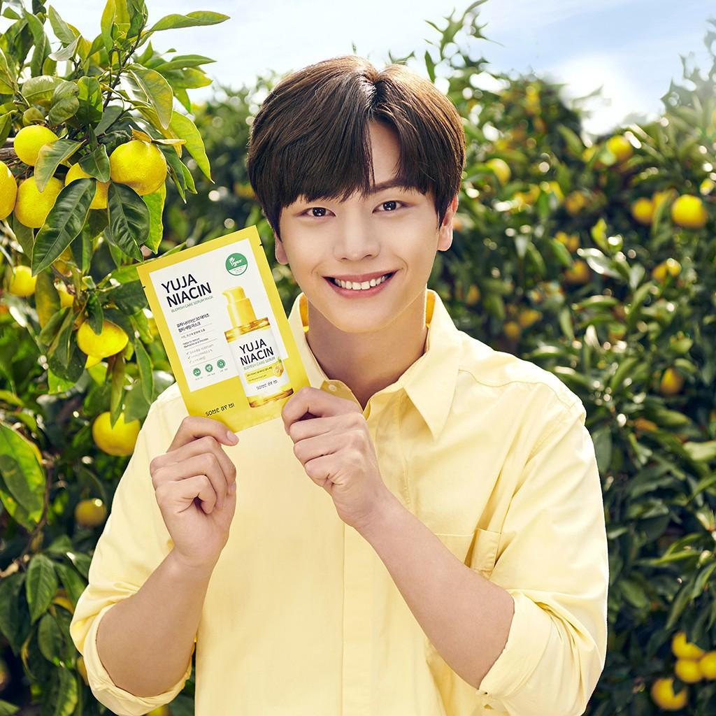Mặt Nạ Dưỡng Sáng Da Some By Mi Yuja Niacin Blemish Care Serum Mask 25g