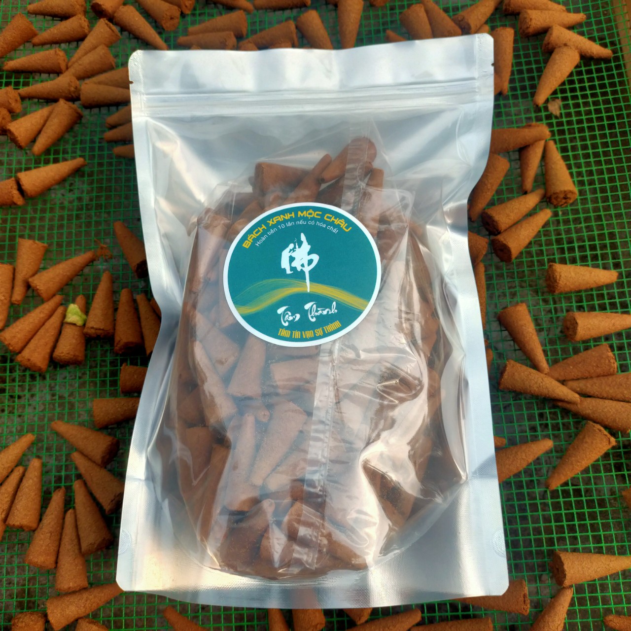 Nụ Hương Bách_Xanh_Nụ Ngọc_Am_Đậm Tinh Dầu_Cực Thơm, Khói Ngược_Cam Kết 100% Không Hóa Chất_Nụ Gỗ Bách_Xanh
