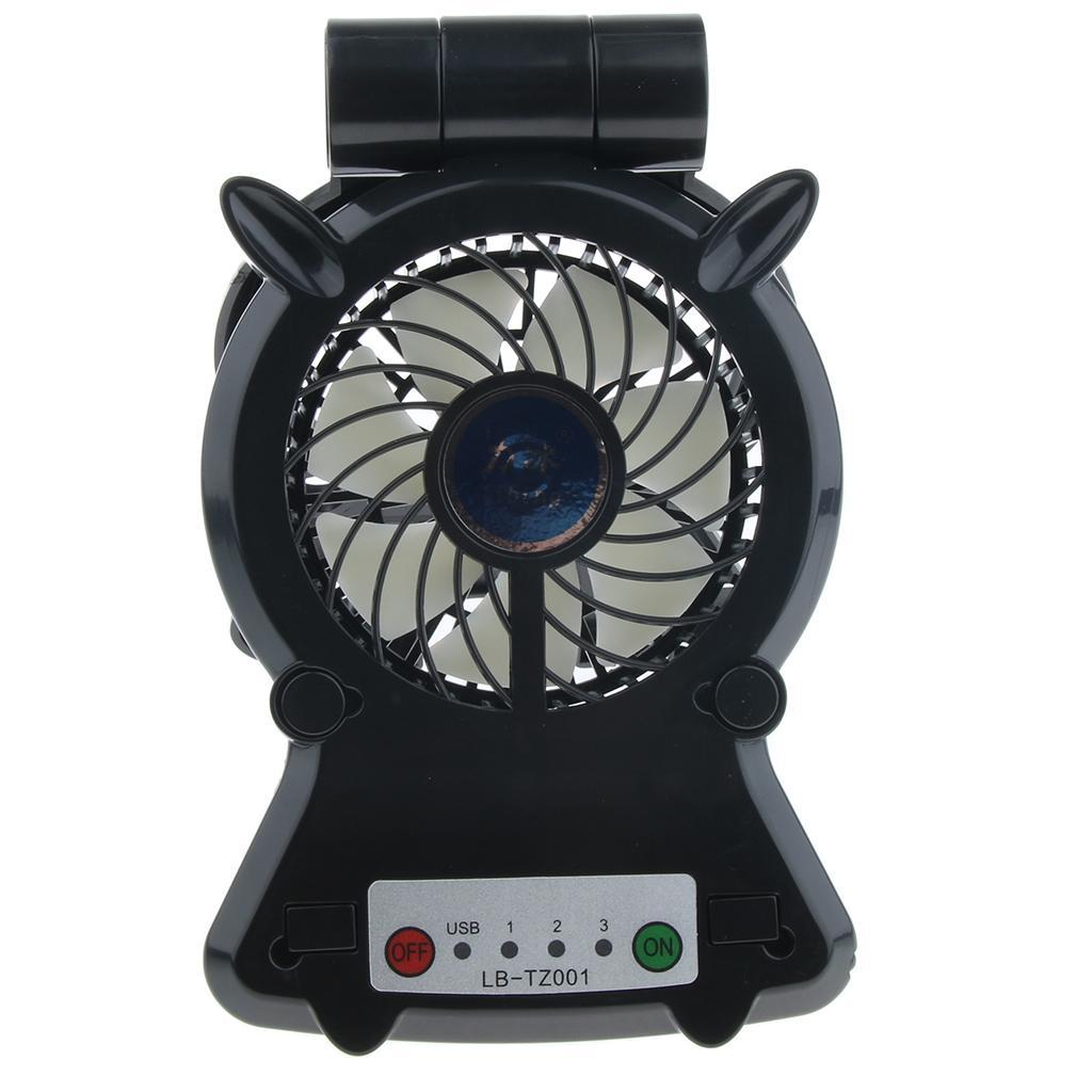 Rechargable Portable Mini Cooling  Holder for Phone / Tablet Black