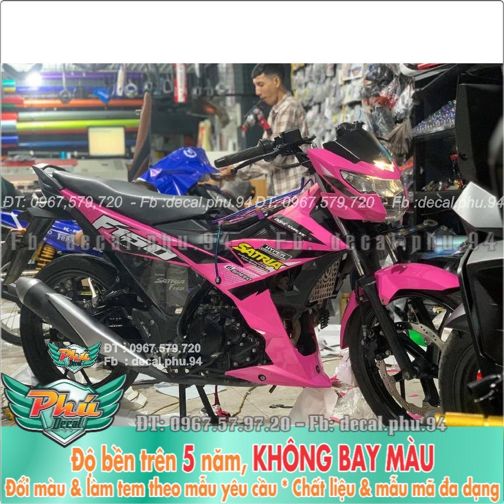 Tem rời Satria hồng đen