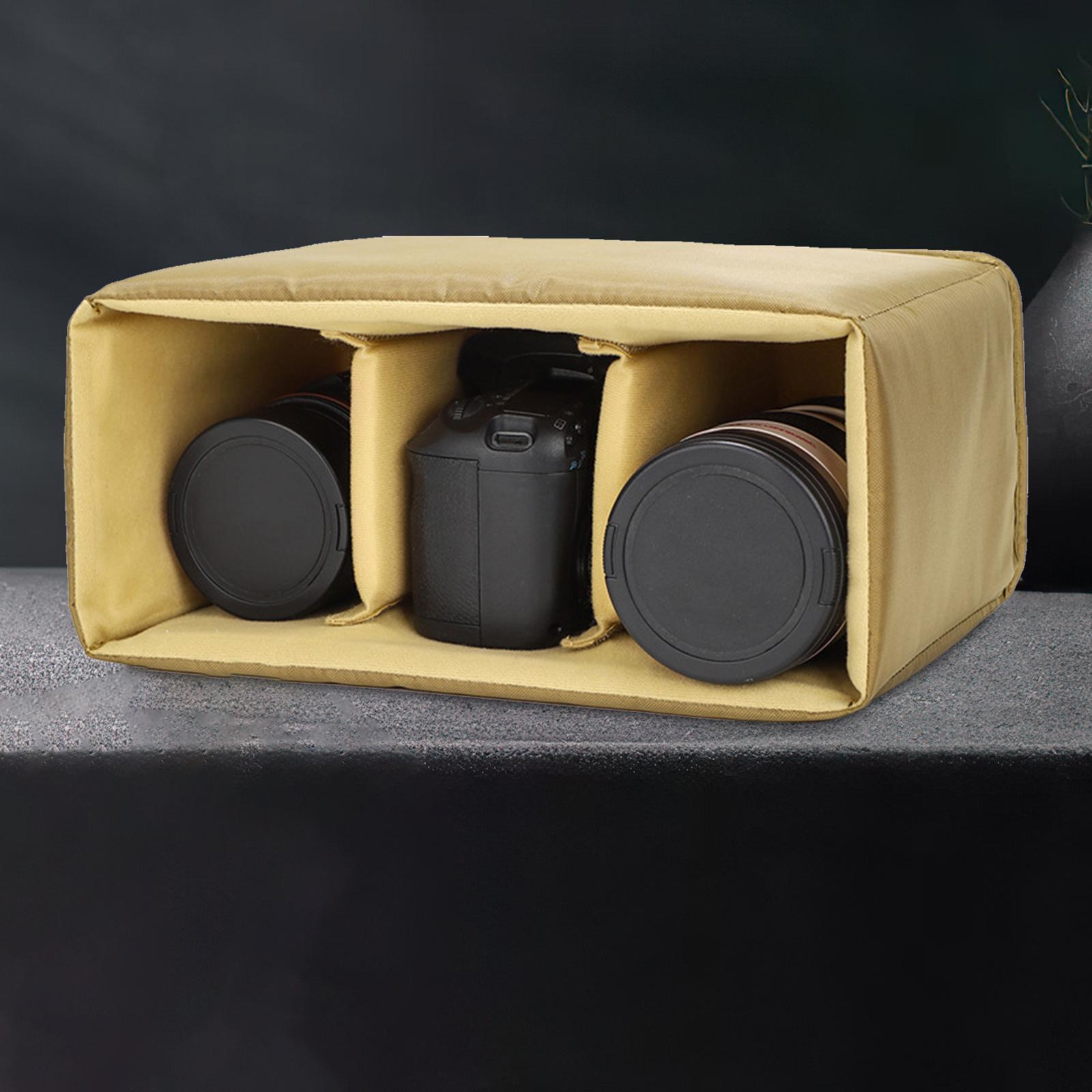 Camera Inserts Protective Bag DSLR Slr Bag Digital Camera Storage Portable Compartment Lightweight Outside Compact Camera Bag