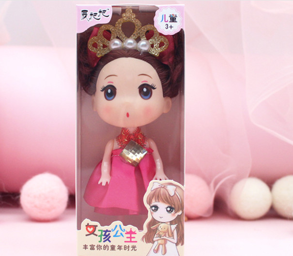 Búp bê chibi hộp 12 cm cực xinh giao màu ngẫu nhiên