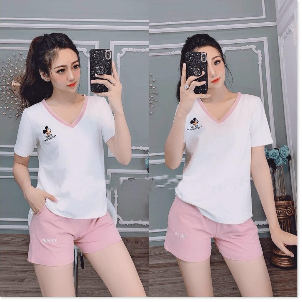 SET ĐÒ ĐÙI,CHẤT LIỆU VÃI THUN CO GIẢN 4C,VÀ THOÁNG MÁT CHO MÙA HÈ NĂM NAY THỜI TRANG KING STORE