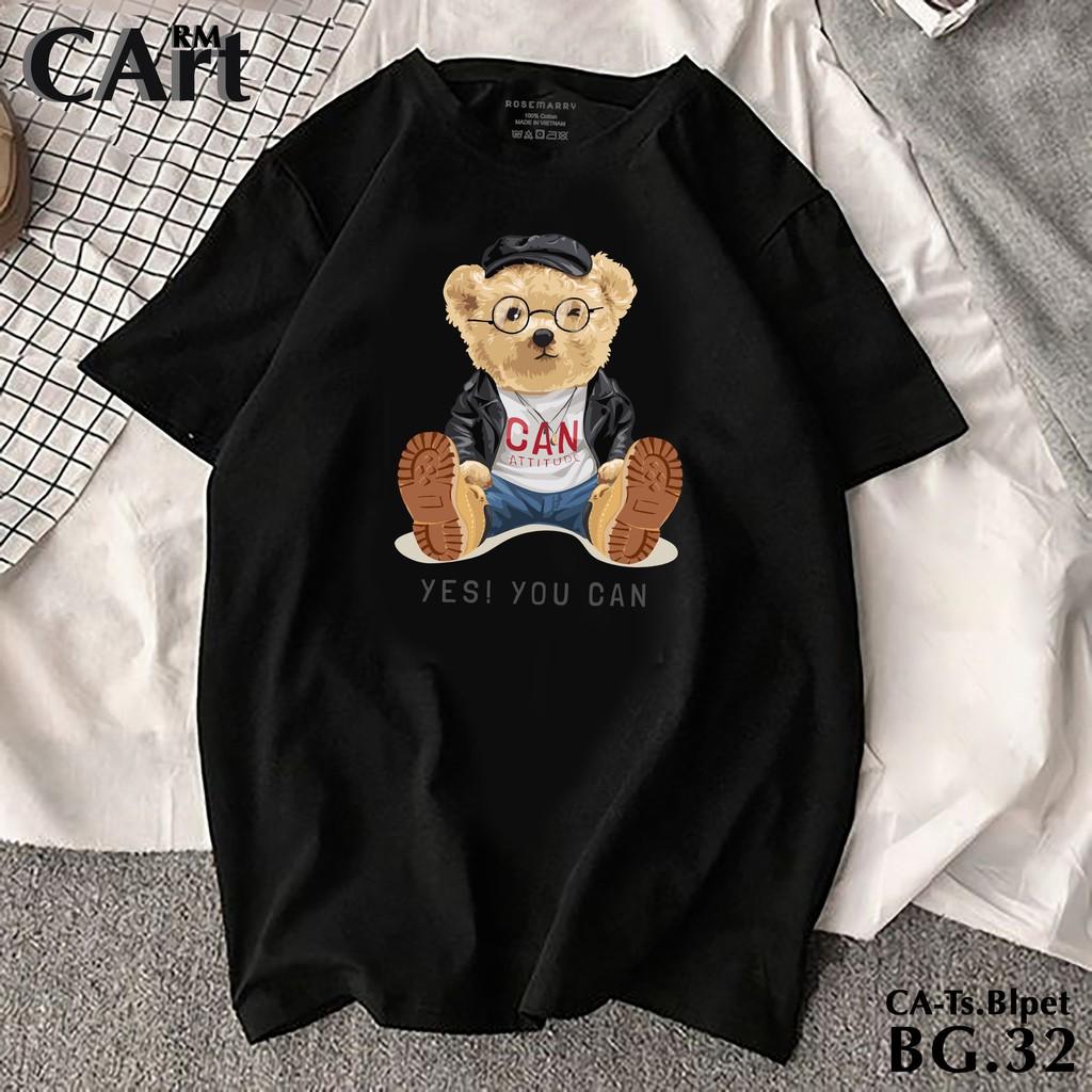 ÁO PHÔNG 100% COTTON IN GẤU CAO CẤP 4