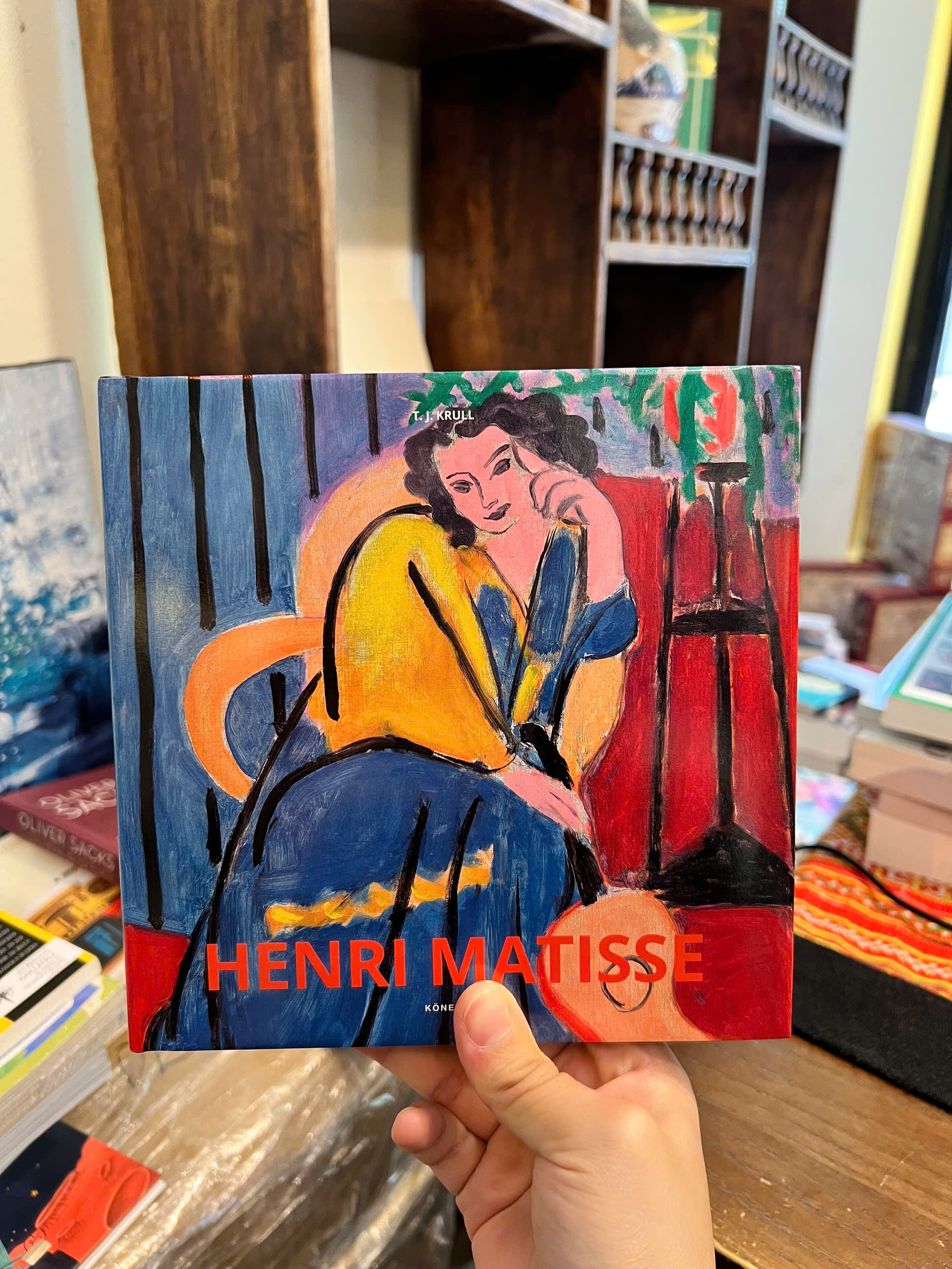 Sách - Henri Matisse by T. J. Krull | Art &amp; Design / Ngoại văn Bìa cứng / Nhập khẩu UK / Nghệ thuật