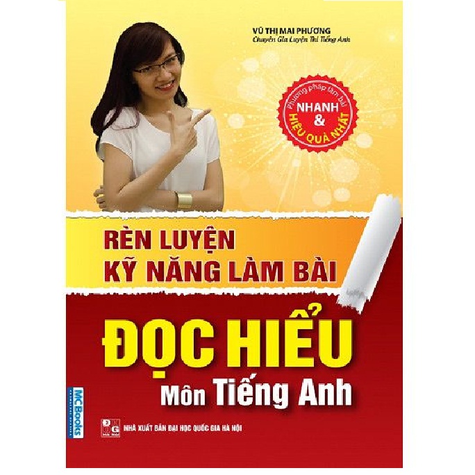 Rèn Luyện Kỹ Năng Làm Bài Đọc Hiểu Môn Tiếng Anh Tặng Kèm Bookmath NP03