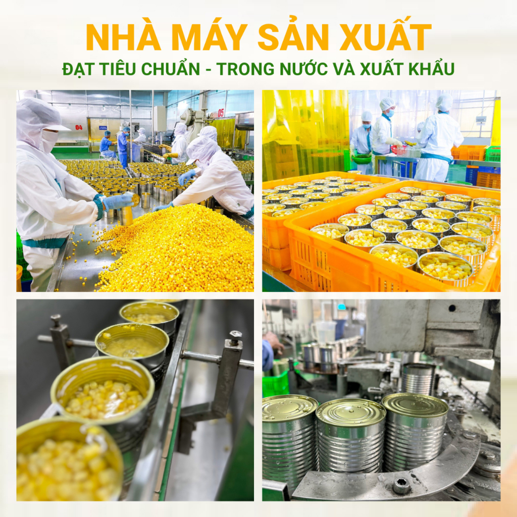 Ngô Ngọt Nguyên Hạt AN'N Loại Đặc Biệt - Lon 450gr Món Ăn Khai Vị, Tráng Miệng, Dùng Trong Chuỗi Nhà Hàng Lớn