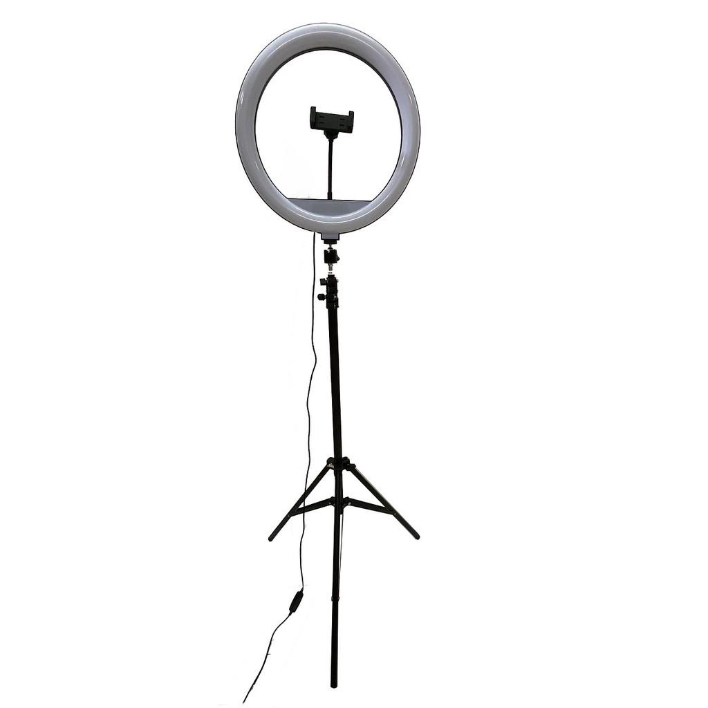 Bộ tripod, giá đỡ livestream gắn đèn Led 3 chế độ , kèm kẹp điện thoại - Hỗ trợ ánh sáng hiệu quả