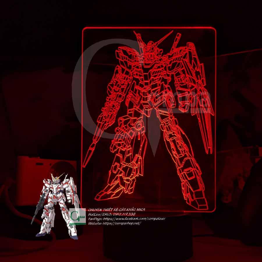 Đèn Ngủ Gundam UNICORN RE 0096 AGND0401 16 MÀU TUỲ CHỈNH