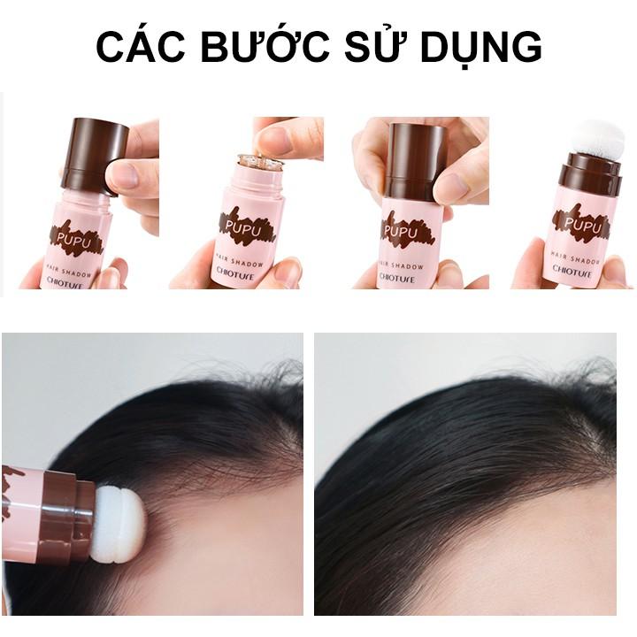 Phấn che khuyết điểm chân tóc Chioture Pupu Hair Shadow 6g