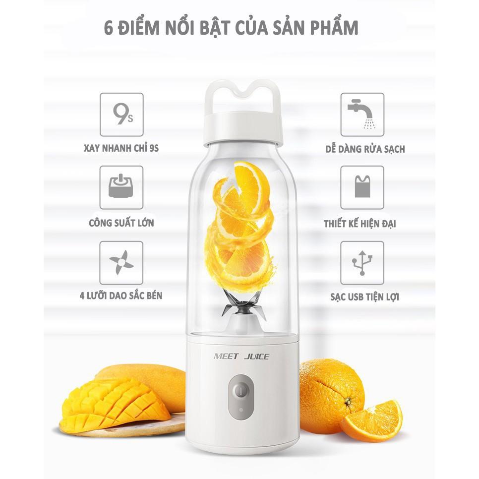 Máy xay sinh tố cầm tay Meet Juice 500ml - mayxaymeet