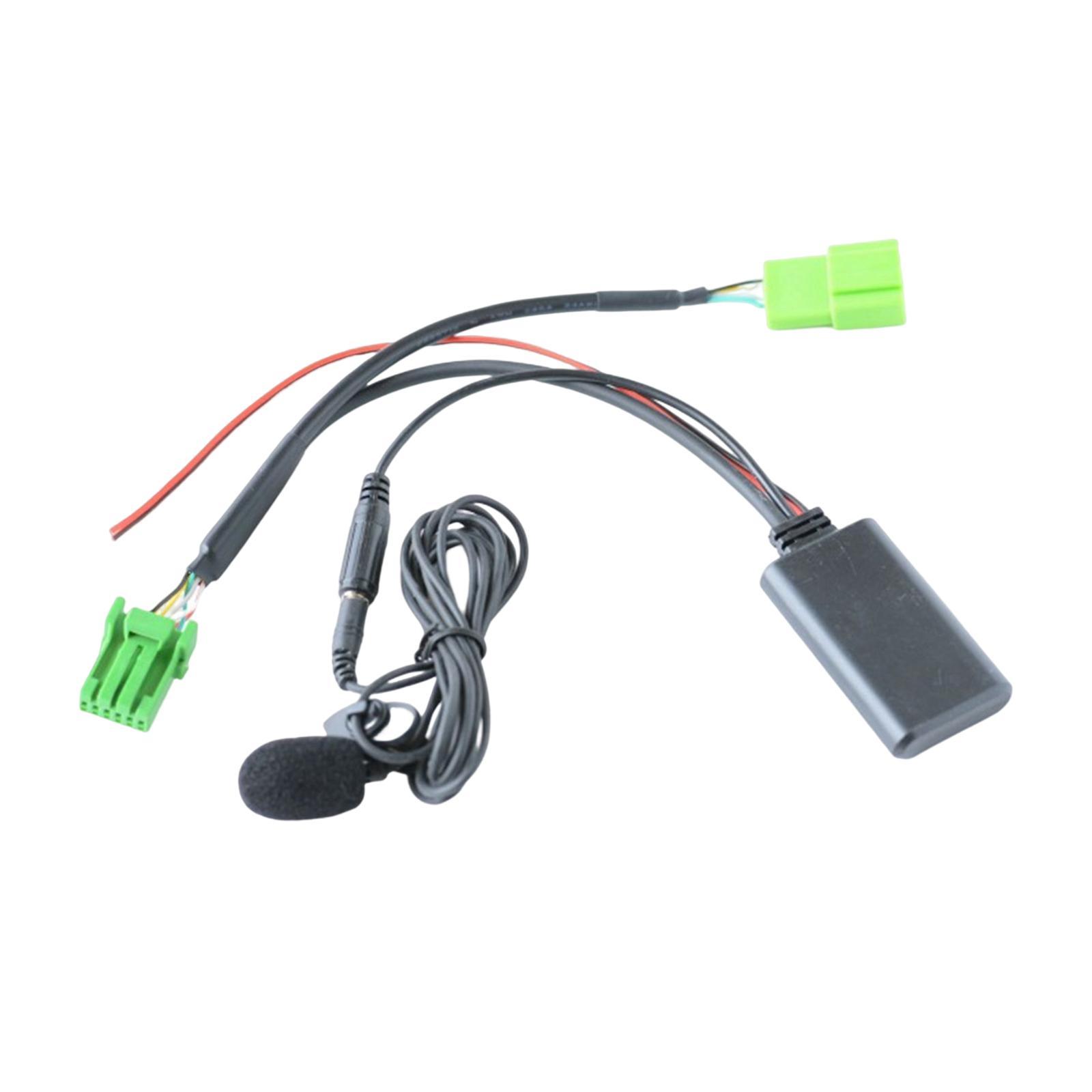Car radio Audio Cable Adapter with Mic for Rover