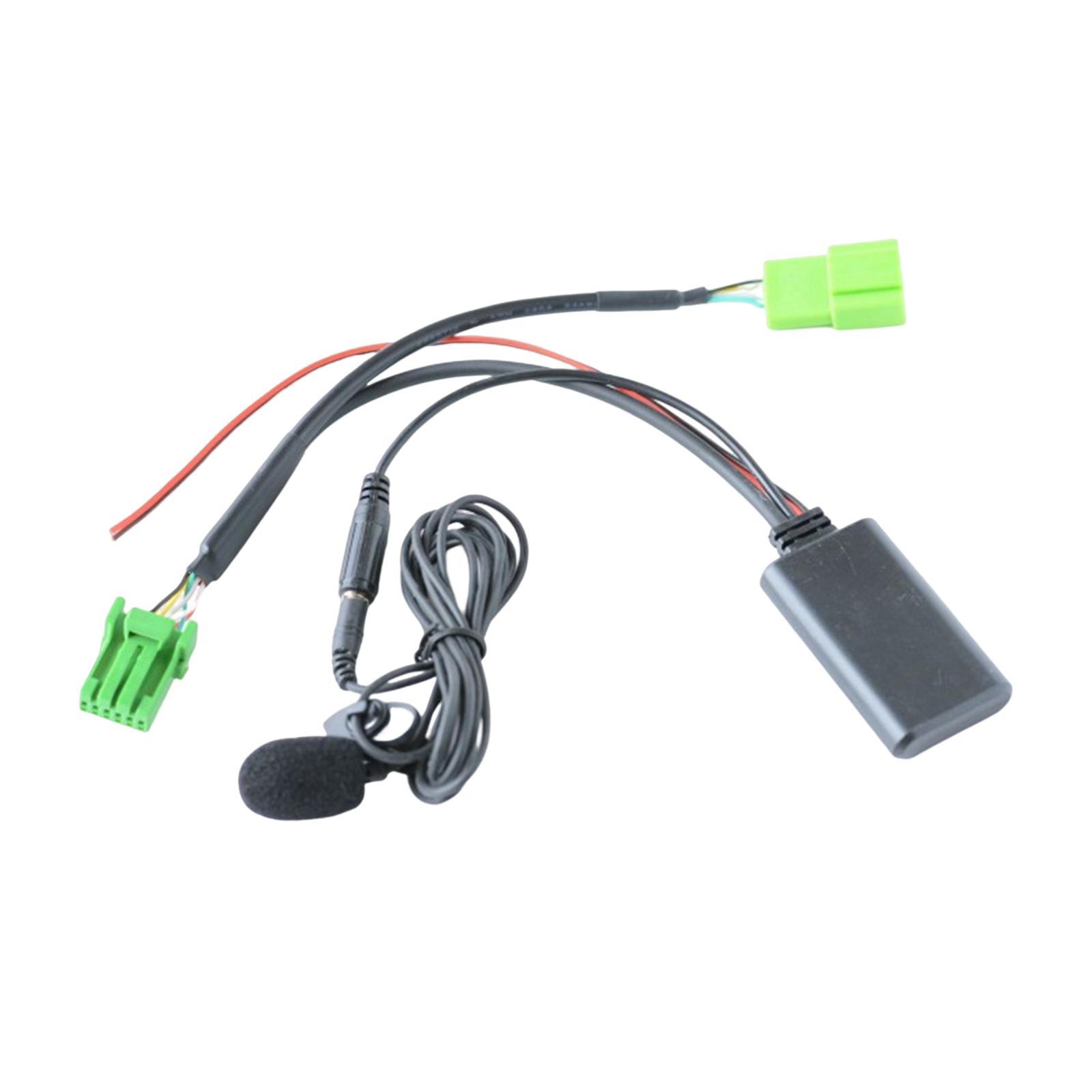 Car radio Audio Cable Adapter with Mic for  Rover