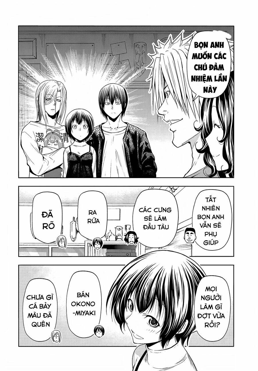 cô gái thích lặn - grand blue chapter 91 5