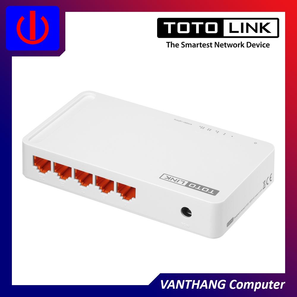 Bộ chia mạng TOTOLINK S505G Switch 5 cổng Gigabit - Hàng chính hãng