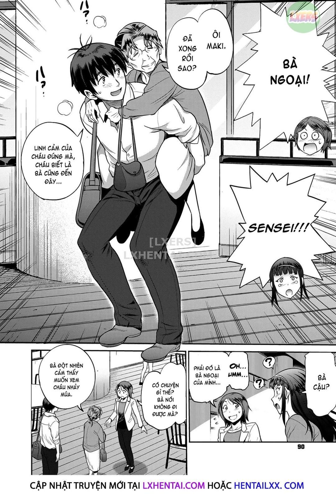 những cô nàng ở clb bóng vợt + sau 2 năm chapter 19 6