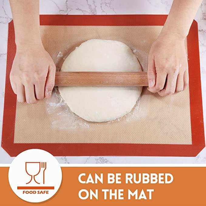 Thảm Silicone Nhào Bột Làm Bánh Chống Dính