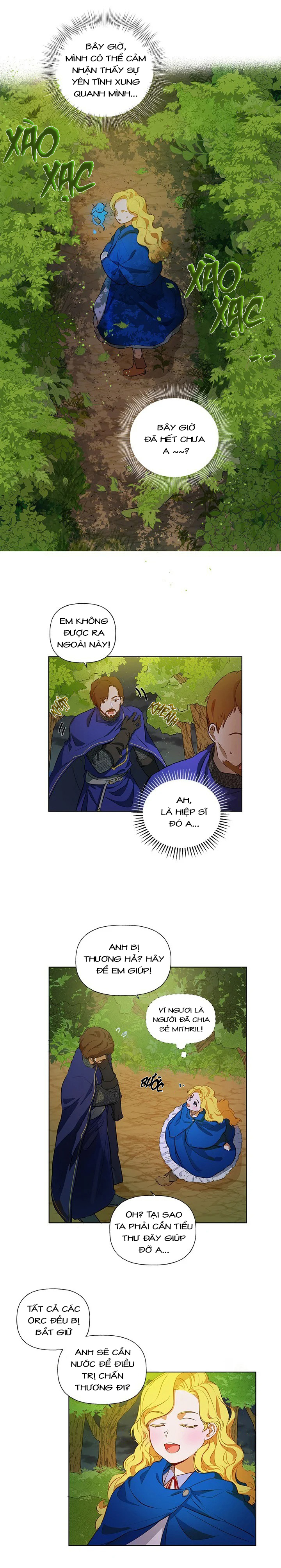 nhà nguyên tố tóc vàng chapter 11 12