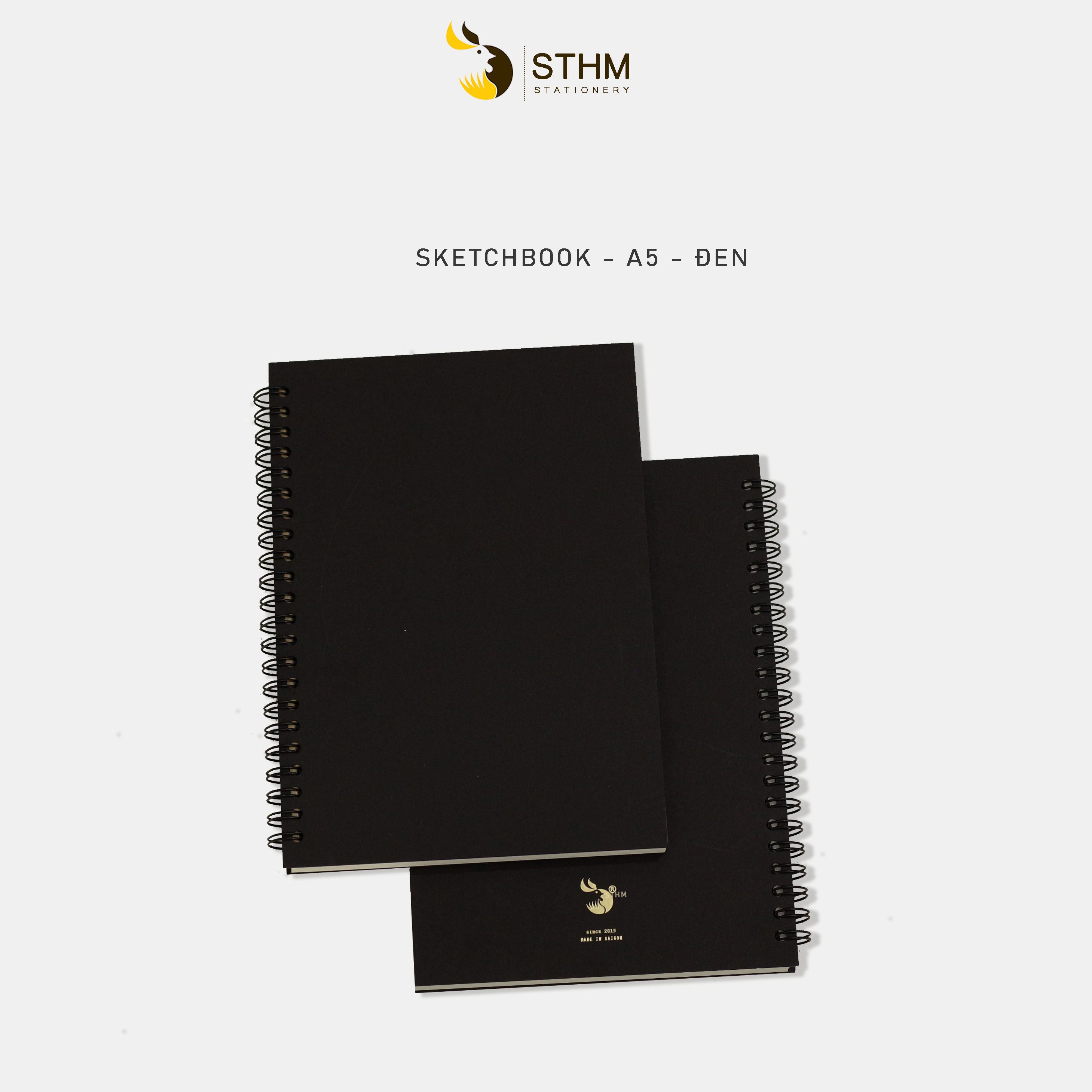 Sổ tay vẽ chì (sketchbook) giấy mỹ thuật Notturno