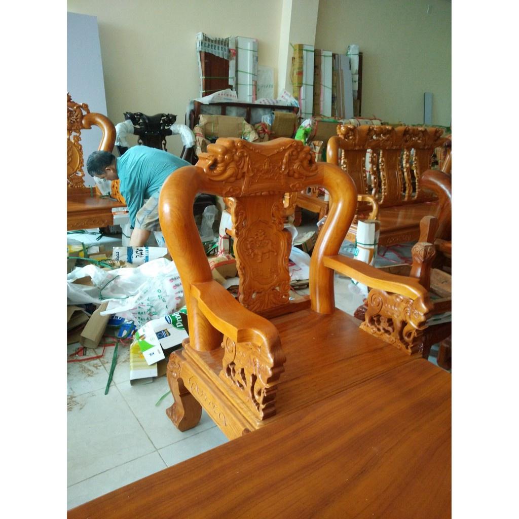 Bộ bàn ghế minh quốc voi gỗ gõ đỏ