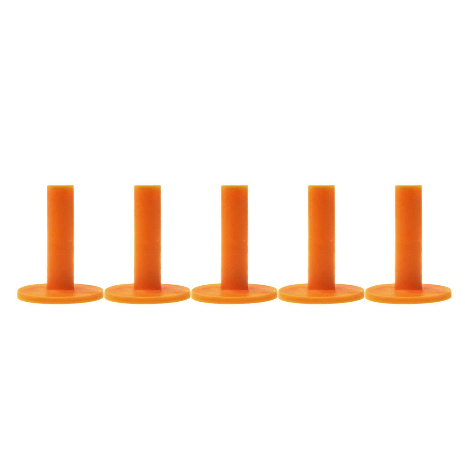 2-10pack 5pcs Rubber Driving Golf Tees Holder Rubber Driving Range Practice