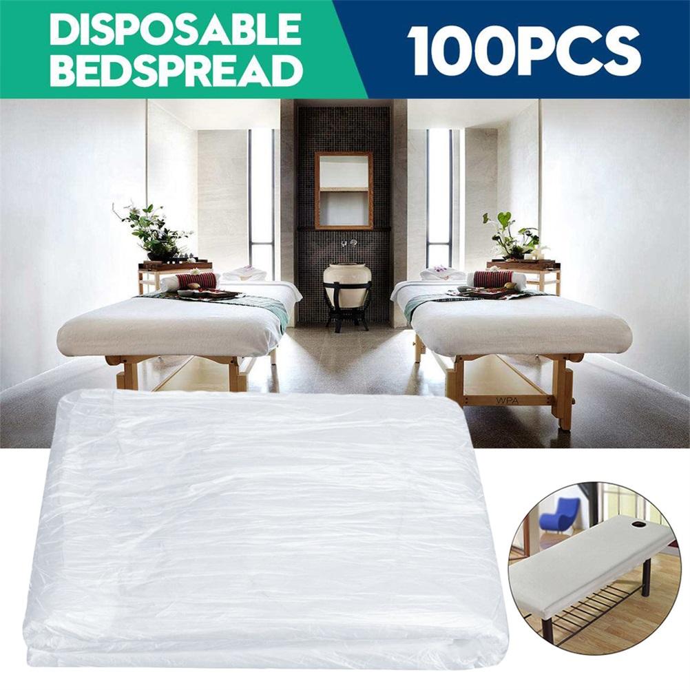 100 Chiếc Dùng Một Lần Ghế Dài Bao Da Đựng Mỹ Phẩm Giường Có Massage Bàn Giường Giường Nhà Sabanas Couvre 1 Giường cama