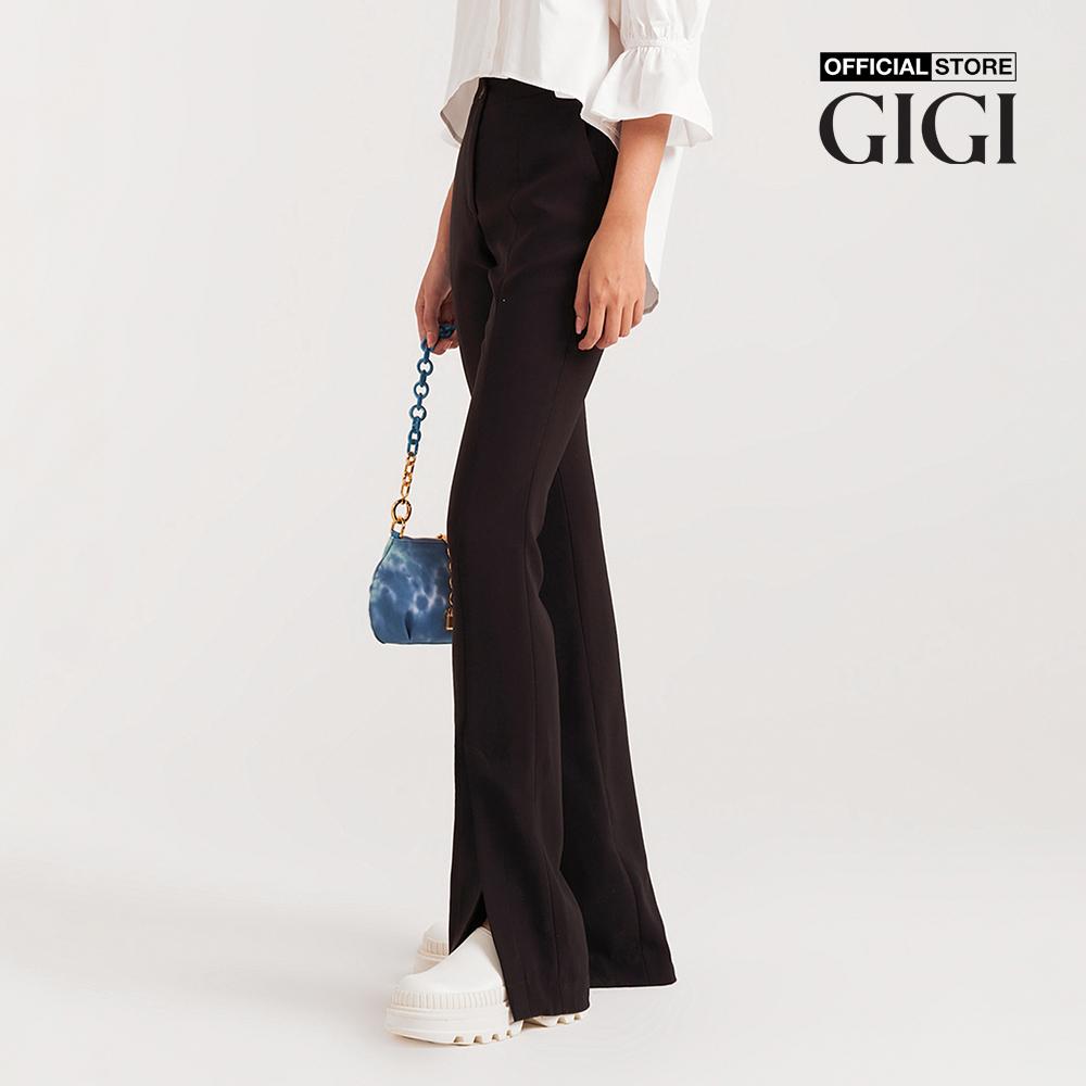 GIGI - Quần tây nữ ống loe xẻ tà thời trang G3205P221315