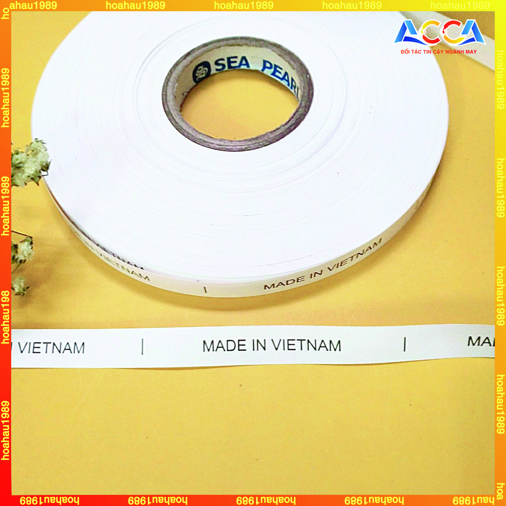 MÁC VẢI GIẤY CHỮ MADE IN VIETNAM_MÁC VẢI GIẤY GẮN CỔ ÁO_MÁC IN SẴN_IN NHÃN MÁC QUẦN ÁO THEO YÊU CẦU