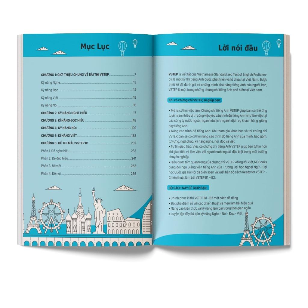 Ready for VSTEP Chiến thuật làm bài VSTEP B1 - Bản Quyền