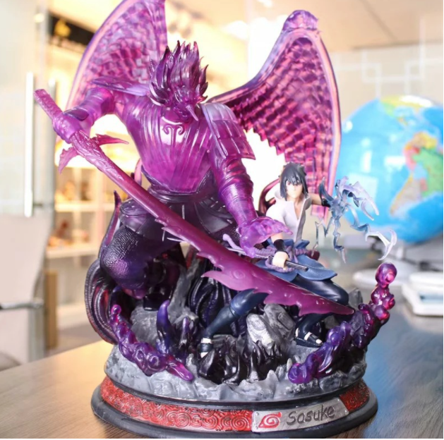 Mô hình Figure Naruto Uchiha Susano Sasuke cánh Led 32cm