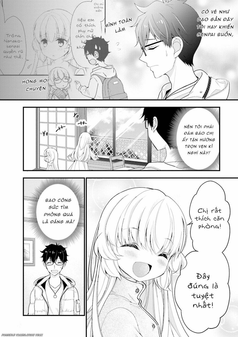 senpai kiêm bạn gái nhỏ nhắn của tôi rất dễ thương chapter 7 4