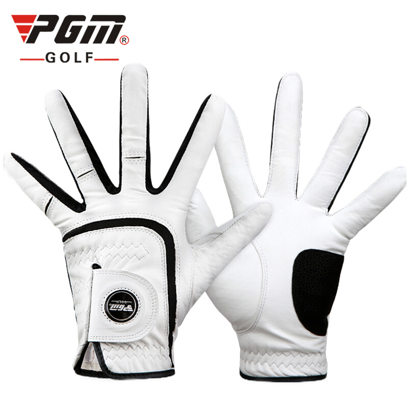 Găng Tay Golf Da Cừu Đính Kèm Mark Bóng - PGM Gloves With Marker - ST021