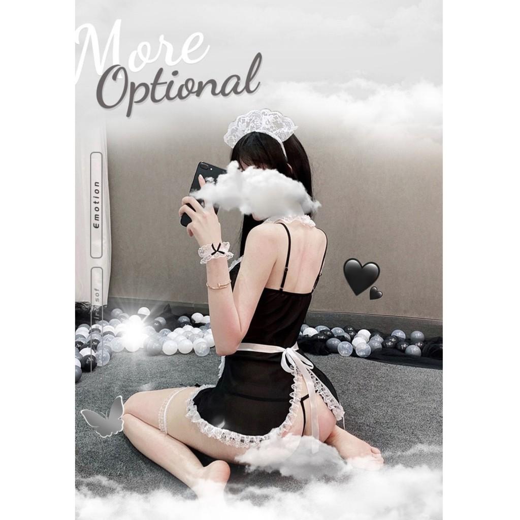 Full set đồ ngủ Cosplay Hầu gái đáng yêu S08
